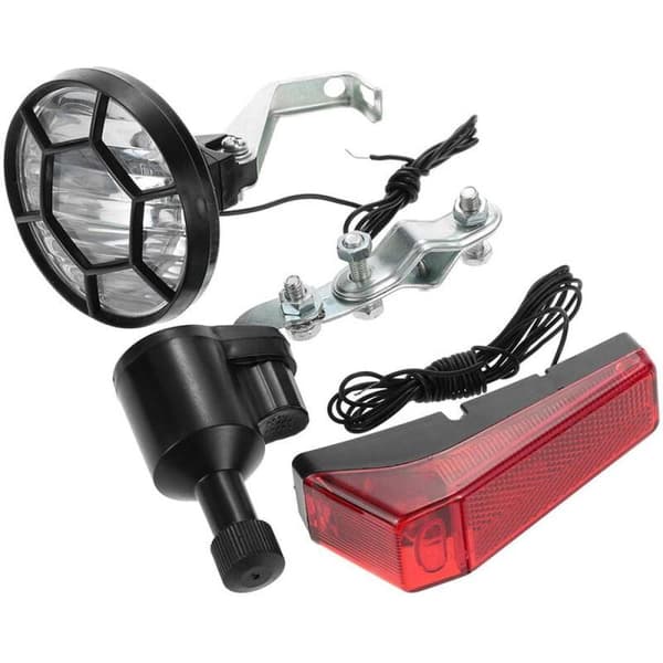 Sykkelbelysningssett Sykkelsikkerhet Frontlys Baklys Dynamo