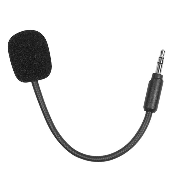 3,5 mm erstatningsmikrofon stereo til G233 G433 E-sports spilheadset Gaming hovedtelefoner mikrofon Black