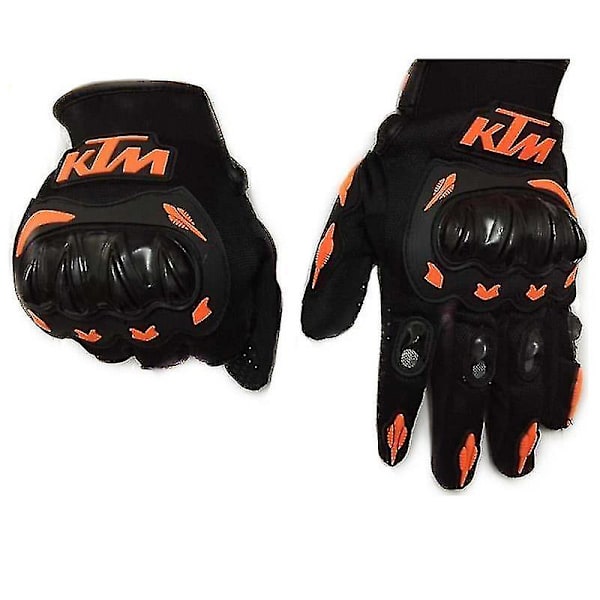 KTM Andningsbara Motorcykelhandskar med Hel Finger Off-Road Racing Motorcykelkörningshandskar