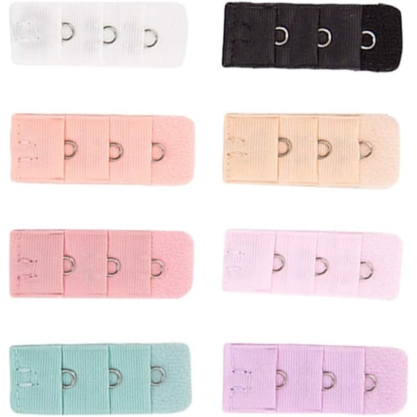 Behå Lingerie Set för Kvinnor Kvinnors Behå Förlängare Behå Förlängningskrokar Smal 3 Rader 1 Knapp Behå Underkläder Förlängningsspä