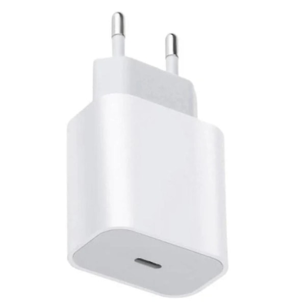 20w Iphone Ipad Hurtiglader Apple 11/12/13 Usb-c Strømadapter Eu-plugg