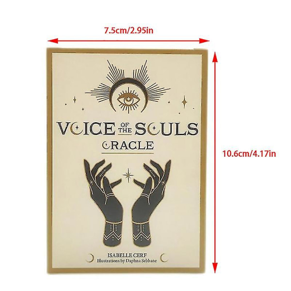 Voice Of The Souls Oracle Card Tarot Prophecy Ennustaminen Perhejuhlalautapeli