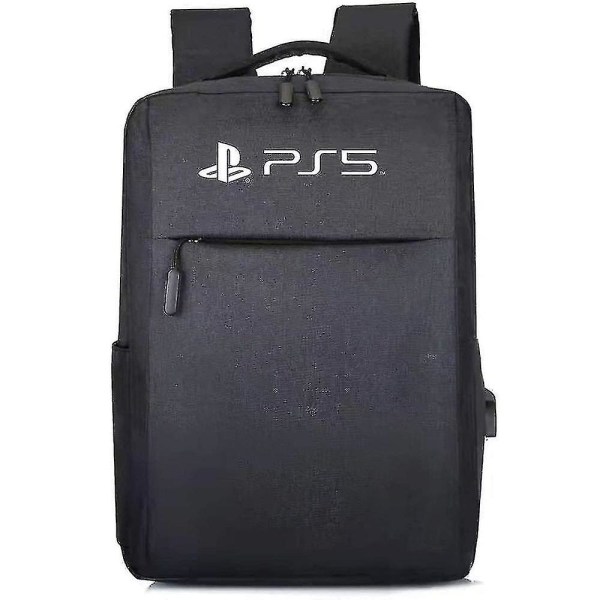 Til PS5 Rygsæk Rejsetaske Vandtæt nylontaske Beskyttende opbevaring til Playstation 5 spilkonsolcontrollere