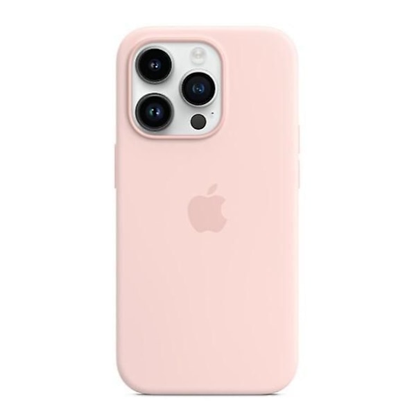 Silikonskal Kompatibelt Med Iphone 14pro Chalk Pink