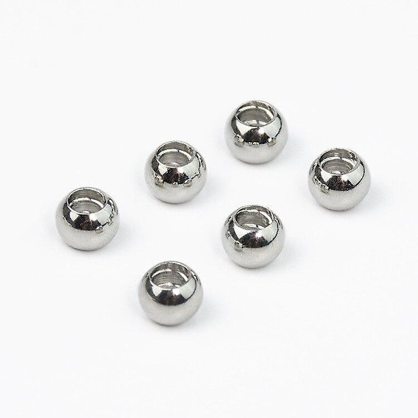 Stopper Clip Beads, Charms till gummipandoraarmband / halsband rubber inside