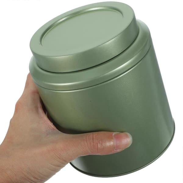 Tebehållare Lufttäta Lock Lös Te Burk Kök Behållare Te Kaffe Socker Förvaringsburk
