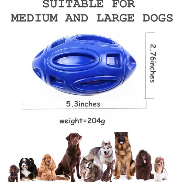 Pibelegetøj til aggressive hunde, gummilegetøj med S