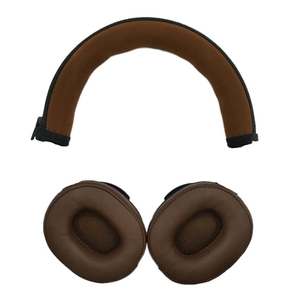 Ersättning Öronkuddar För Audio Technica Ath-sr5 Sr5bt Brown