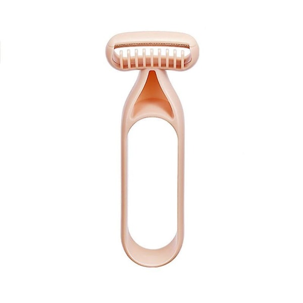 Physical Hair Epilator Eraser Naisten Turvallinen Kulmien Trimmer Kannettava Karvanpoistotyökalu Kivuton parranajokone vartalon karvanpoistotyökaluihin Pink