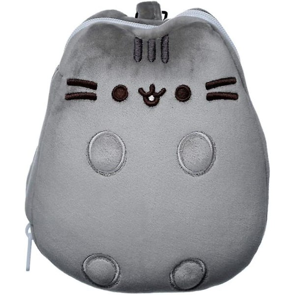 Cush289 Relaxeazzz Pusheen kattformad resekudde och ögonmask