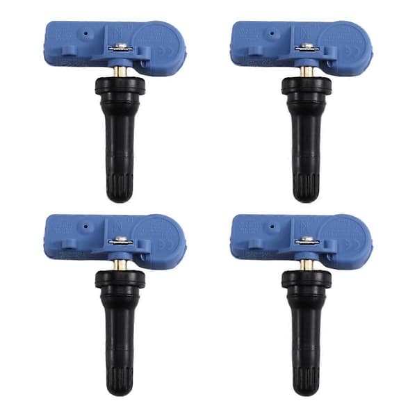 4 stk. Dekktrykksensor 433MHz TPMS-sensor 25809220 for BlueBlack