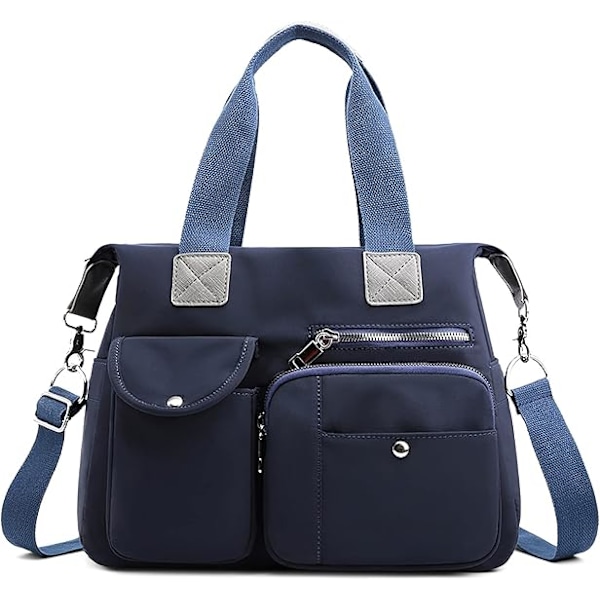 Damväskor Stora Crossbody Väskor Dam Axelväskor Vattentät Shopper Väska Oxfordtyg Handväskor för Kvinnor Multifickor