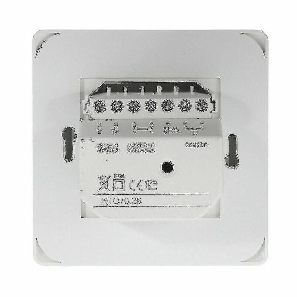 Elektrisk gulvvarme termostat temperaturkontrollbryter + sensorkabel A
