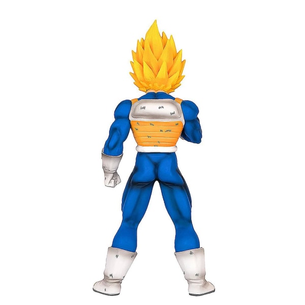 Anime Dragon Ball Z Vegeta Actionfigur Super Saiyan Staty Staty Modell Modell Dockor Leksaker Heminredning Presenter