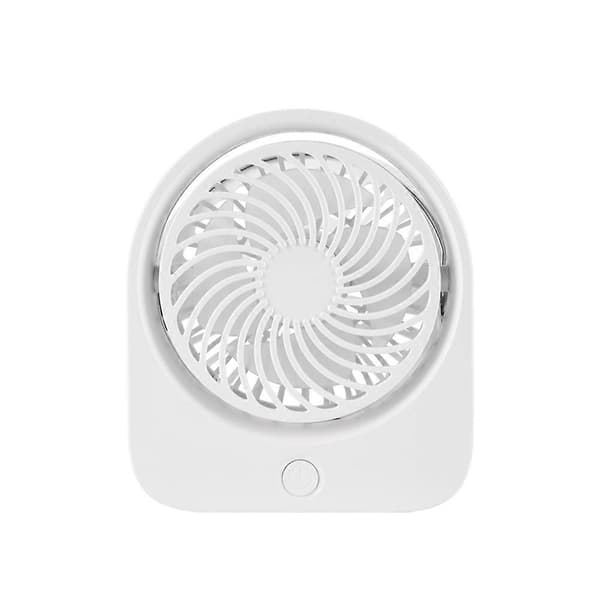 Elektrisk Mini Clip-on Ventilator 3 Hastighedsjustering Lille Ventilator til Indendørs Udendørs White
