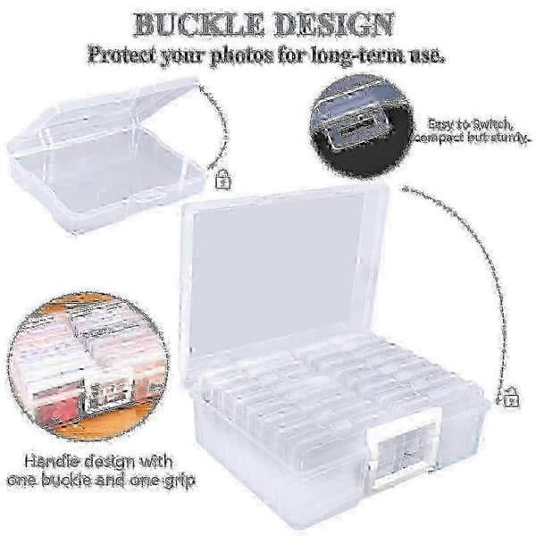 Fotooppbevaringsboks med 16 rom