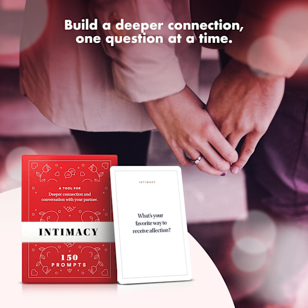 BestSelf Intimacy Deck 150 suhteenrakennuskeskustelun aloituskorttia Pariskuntien pelit, Merkityksellinen pariskuntien korttipeli