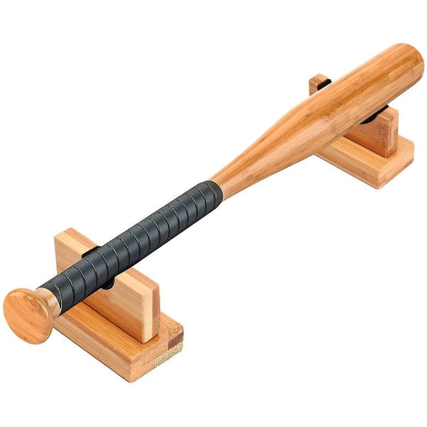 Basebollträ displayställ, robust basebollträ stativ, basebollträ displayhållare, basebollträ horisontellt rack, basebollträ fäste softballhållare