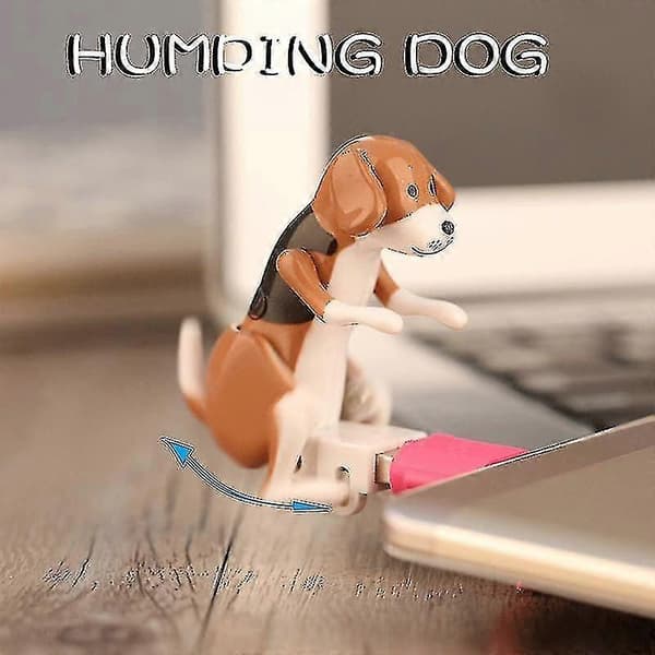 Hund USB-minnepinne Dataoppbevaring for datamaskin og notatbok White 32G