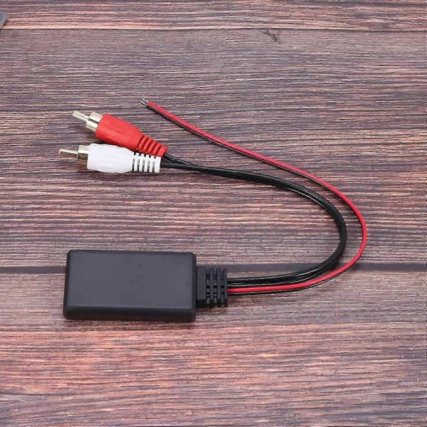 Bil Universal Trådløs Bluetooth-modul Musikkadapter RCA Aux Lydkabel