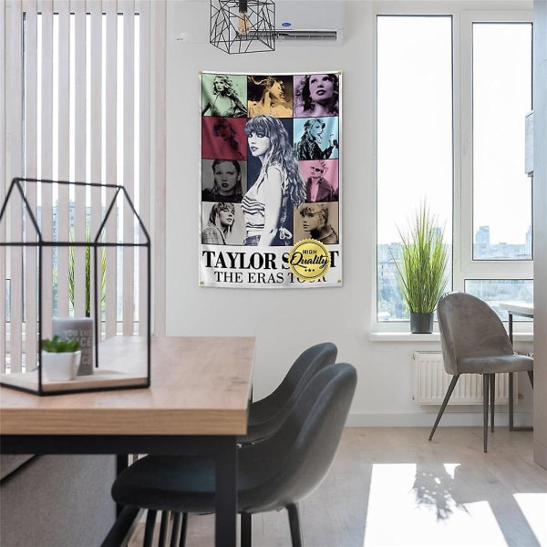 Taylor Swift Album Tapestry Musikk Sanger Ts Soverom Korridor Dekorasjon Hengende Teppe College Sovesal Flagg Innendørs og utendørs dekor