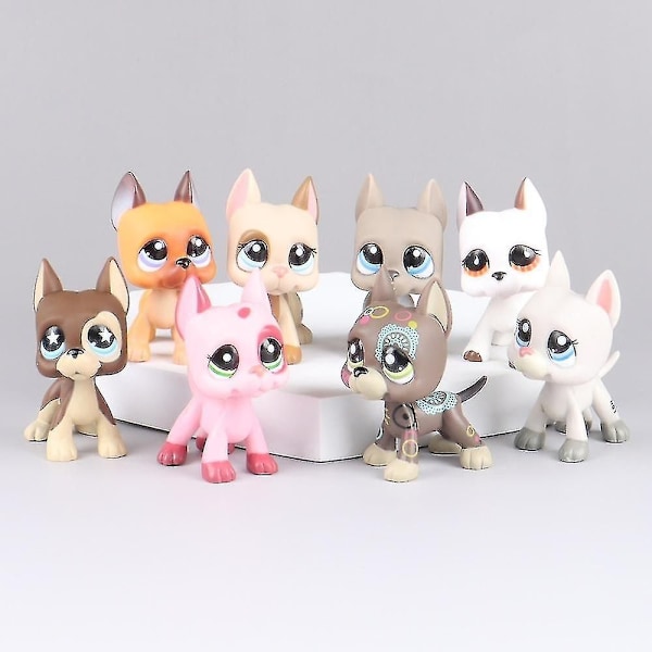 Uusi Littlest Pet Shop Eläin Nuket Tanskandoggi Kissa Mäyräkoira Toimintahahmo Näyttämömalli Tyttö Leikkimökki Lelut Lapsen Syntymäpäivälahja Camel