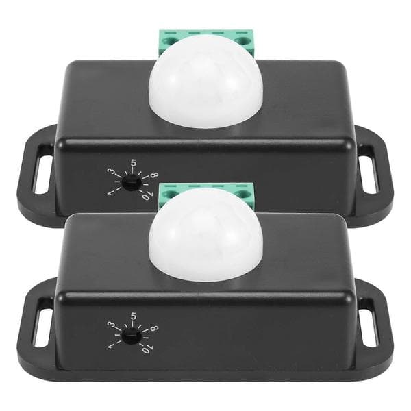 12V 24V PIR Sensor LED for LED Strips Light, 2-pakning