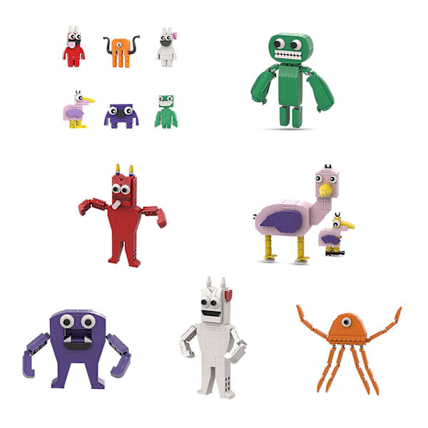 Monster Garten Of Banban Byggeklodser Klasse Have Spil Anime Omkreds Byggeklodser Legetøj Børns Legetøj Gave F