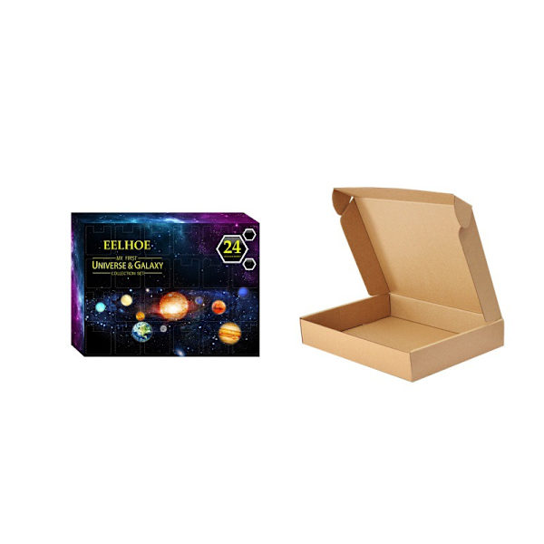 Planet Blind Box Countdown 24 dagar Julgåva Blind Box Julkalender 24 dagar