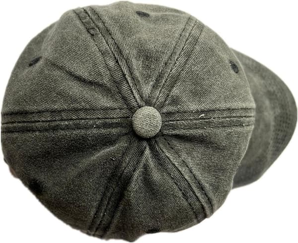 Sort Denim Rainbow Cap – Denim-effekt Hat – Perfekt - Vis støtte og mangfoldighed