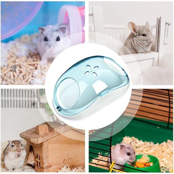 Hamster Sandbadlåda, Hamster Toalåda, Multifunktionell Badhus Stor Hamster, Hamster Badkar Låda, Hamster Sandbad Behållare, Lätt Att Använda