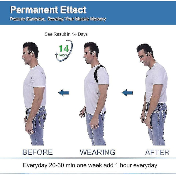 Rygrettende Beskyttelse Skulder Posture Korrektion Adult