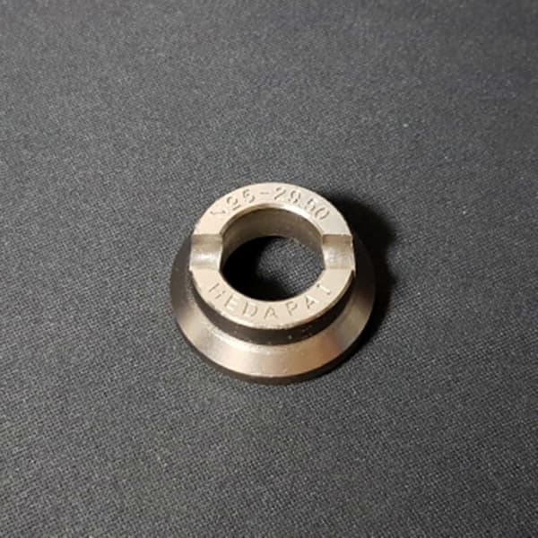 Uråbner i rustfrit stål til bagkasse 29,5 mm uråbnerform til Rolex Silver