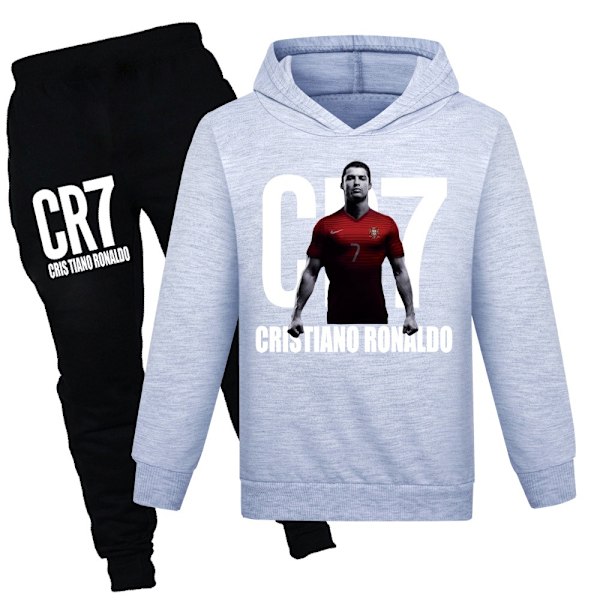 Barn Cristiano Ronaldo Hettegenser og Bukser Sett - CR7 G 110CM