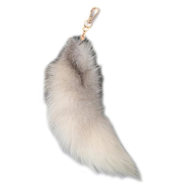 Plysj revehale nøkkelring Furry Animal Tail nøkkelring 40cm Animal Tail B