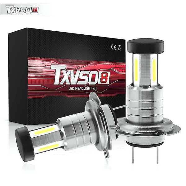 110w 30000lm H7 Led-auton ajovaloumpioiden muuntaminen Canbus-polttimoihin Beam 6000k Kit Shytmv