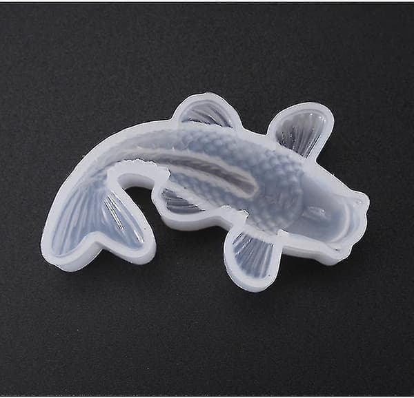 3D silikonform for koi-fisk, såpeform, stearinlysformer