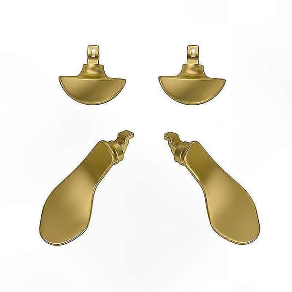 4-pak bagside paddle forlængerknapper til PS5 Edge Controller reservedele Gold