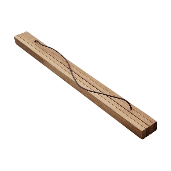 Magneettinen puinen kuvajuliste ripustinkehykset Valokuvat Seinätaide Canvas-taidemaalaus Puu Olohuoneen sisustus A-30CM Log Wood