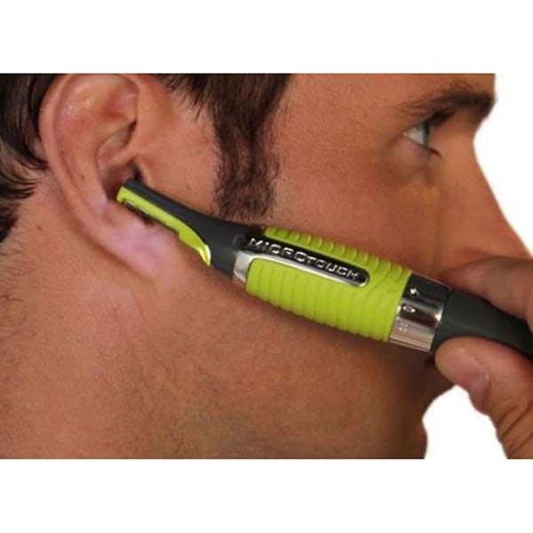 Kulmakarvojen ja nenän trimmeri miesten poistosakset, partaveitsi, sähköinen hiusten kaula (ei sisälly kuivaparistotoimitukseen)