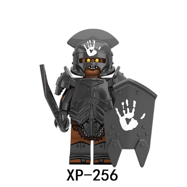 KT1033 Ringenes Herre Orc Soldat Kriger Samle Byggeklodser Pose XP254-261