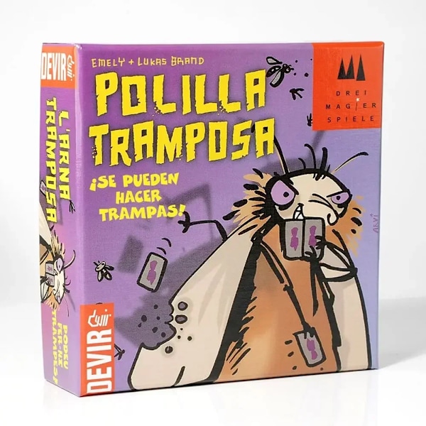 Mogel Motte Malliga Trickster Kortspel Devir-spel För Fester Och Brädspel Papper Material Oanpassat
