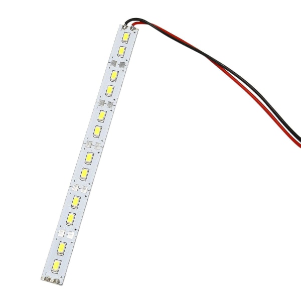 24 lysdioder chassi ljus aluminium led-remsa 6v för 1/10 1/8 rc bil crawler As shown in color