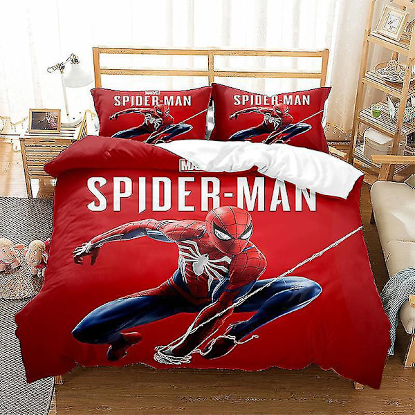 Superhjälte Serie Spider-Man Superman Bästsäljande Täcke Set