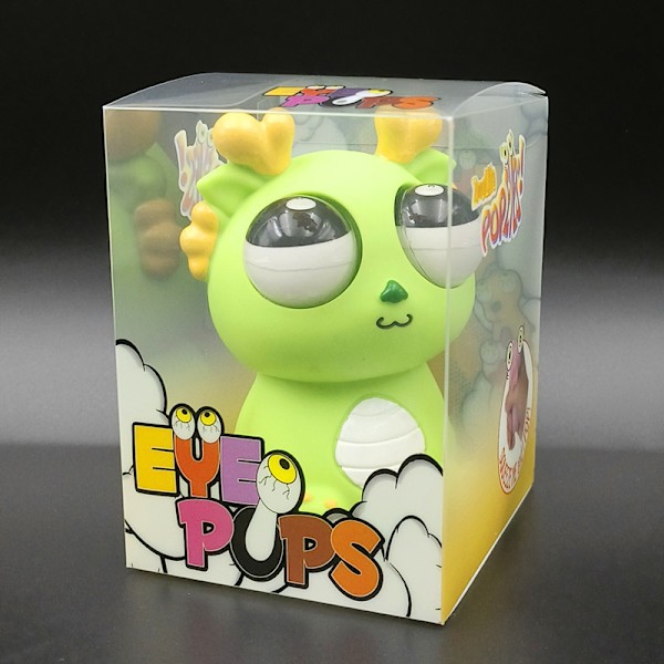 Pop-Eye Dragon Squeeze Avlastning Leksak Squeeze Staring Dragon Doll Vent Pop-Eye Dragon Leksak