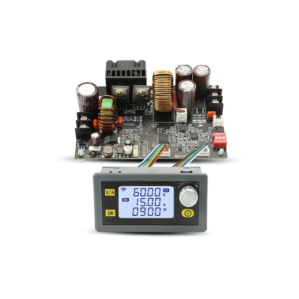 900W DC CNC Antihypertensiv Boost Converter 6-70V Justerbar Strömförsörjning Ingång Konstant Spänning S