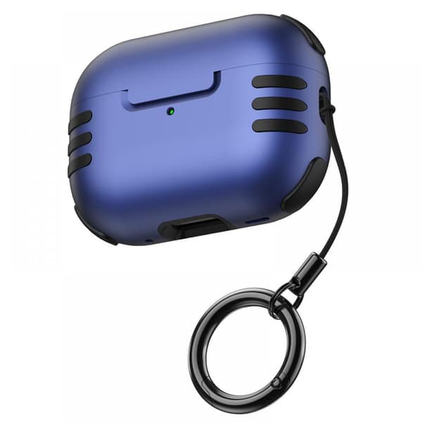 Compatible Protective Case for Second Generation Wireless Headphones Bluetooth Headphone Case navy blue
