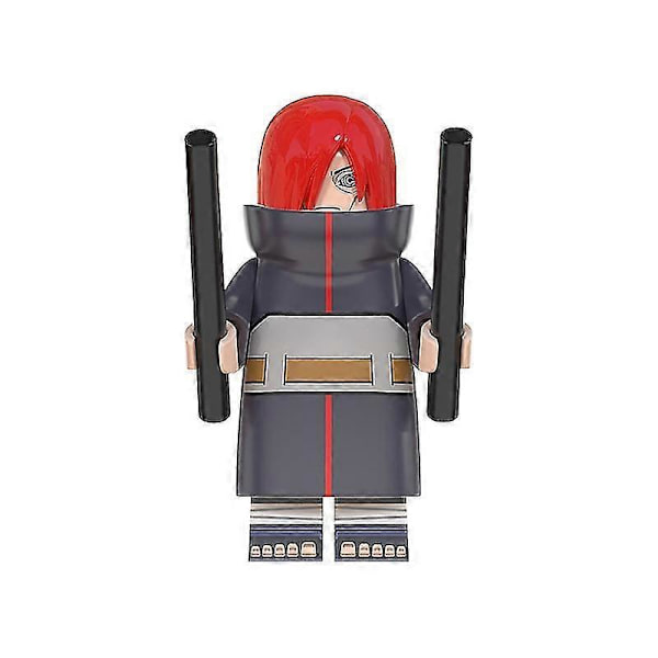 8 st Minifigurer Naruto Serietidnings Samlarobjekt Byggklossar Leksaker För Barn