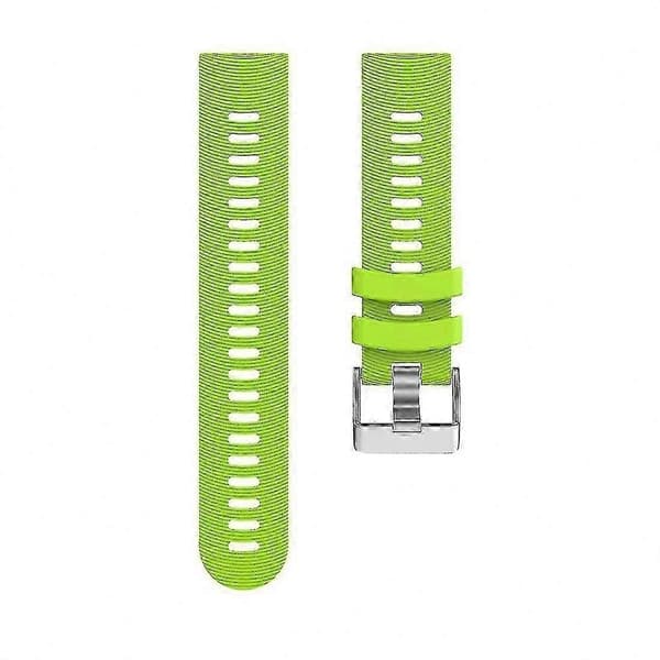 Udskiftningssilikonearmbåndsurrem kompatibel med Forerunner 245 Green