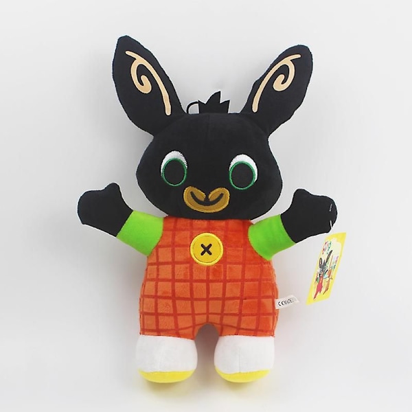 Piirretty Bing-jäniksen nukke, täytetty puuvilla, joululahja, plussilelu lapsille, super Ant 25cm